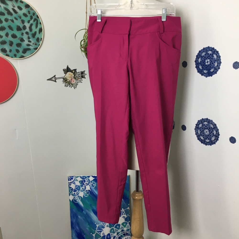 Adidas Pink Straight Leg Jumpsuit Vibrant Design